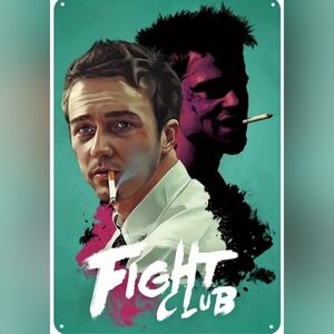 Fight Club Movie Decorative Tin